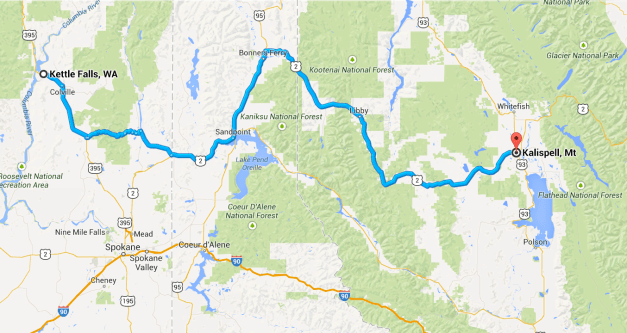 Day 2 route