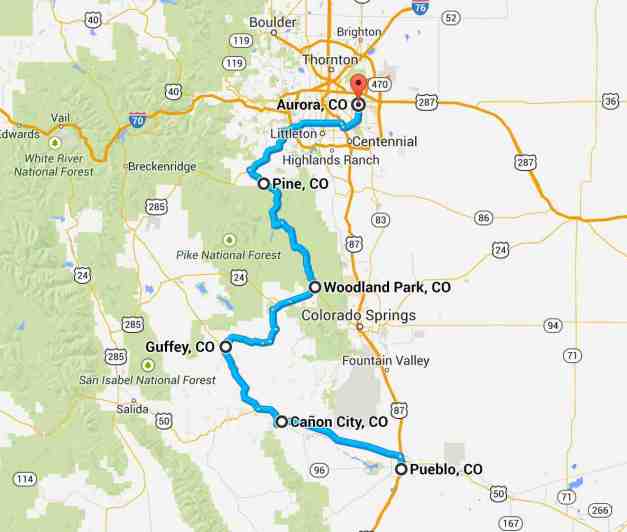 Day 39 route
