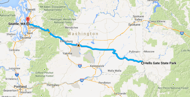 Day 5 route