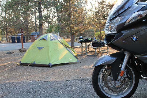 camp at Tumalo
