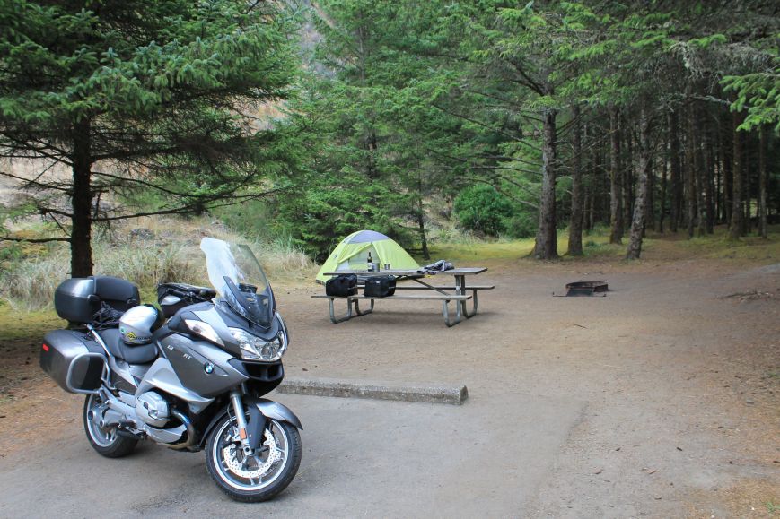 Cape Disappointment camp