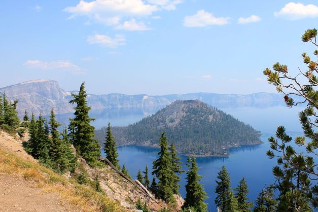 Crater Lake broad view
