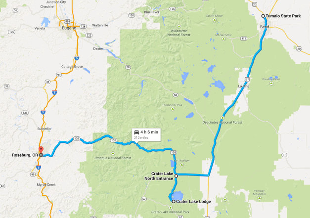 Day 2 route