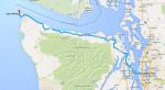 Cape Flattery Day Ride Map