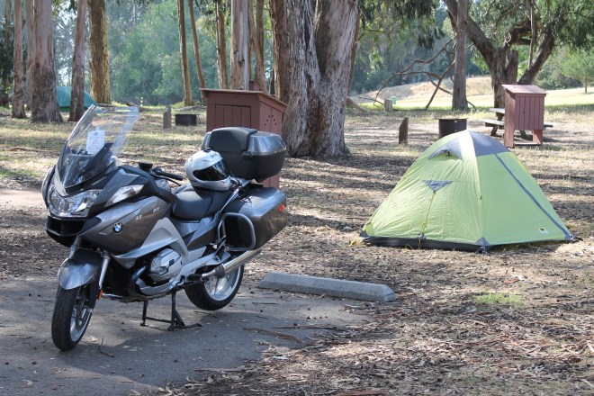 Morro Bay State Park campsite