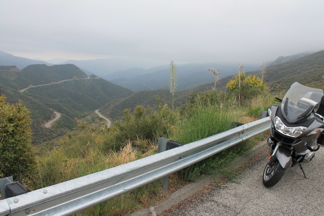Hwy 33 south of Pine Mountain summit
