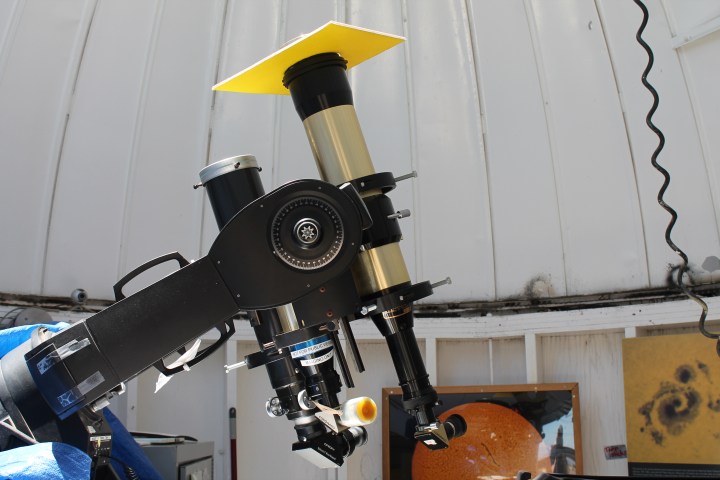 Telescopes used for solar viewing