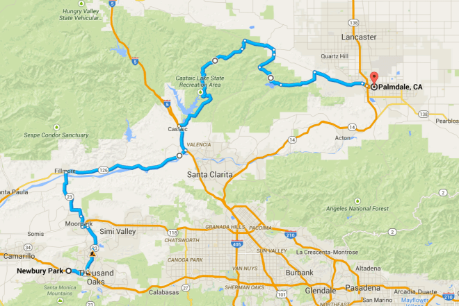 Day 10 Route