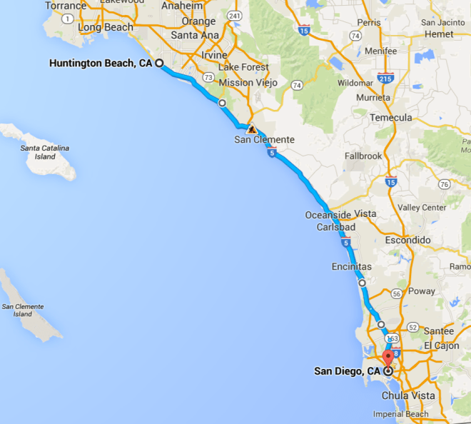Day 14 Route