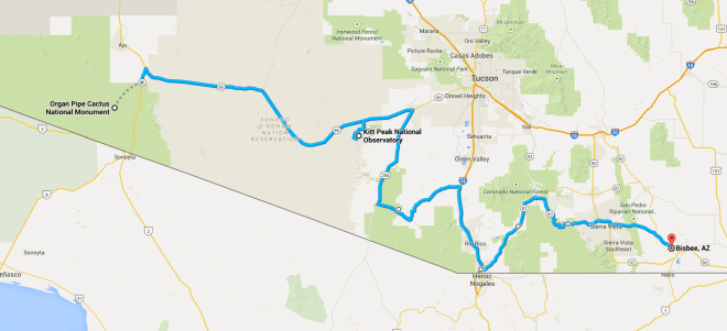 Day 16 Route