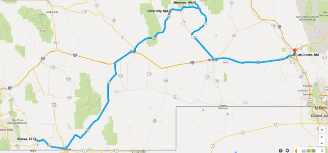 Day 17 Route