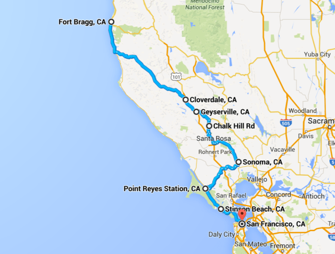 Day 4 route