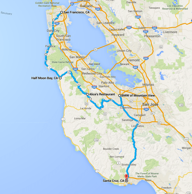 Day 5 route