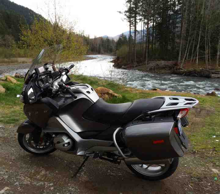 White River Pic of Bike