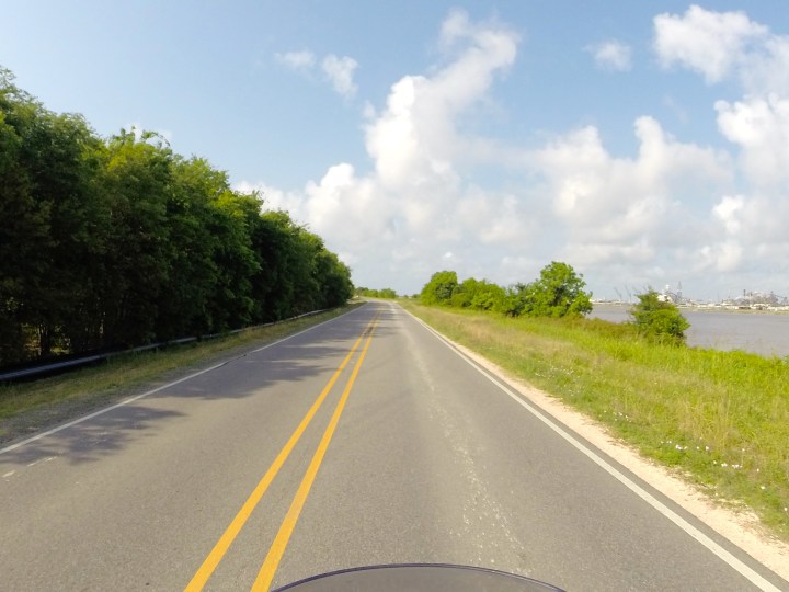 Louisiana coast along Hwy 82