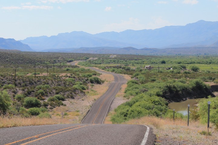 Big Bend Ranch State Park Hwy 170 adjacent to the Rio Grande