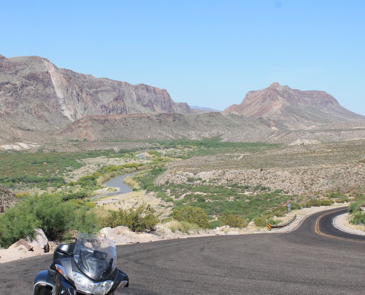 Big Bend Ranch (Hwy 170) with Rio Grande in the background
