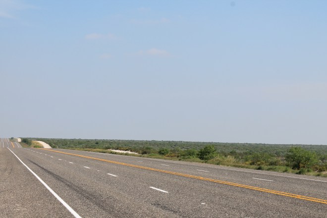 Hwy 90 east of Marathon, TX
