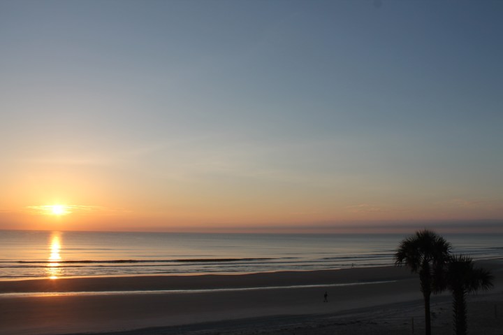 Sunrise over Daytona Beach, Florida