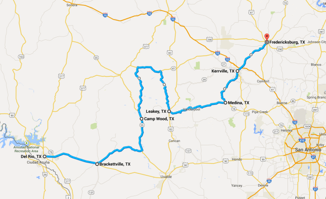 Day 22 Route