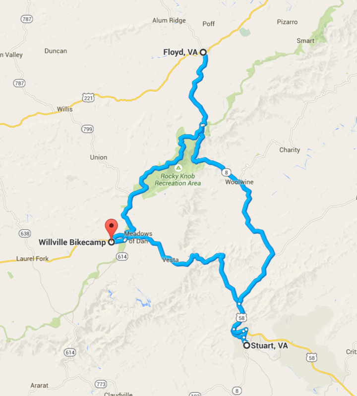 Day 41 Route (morning)