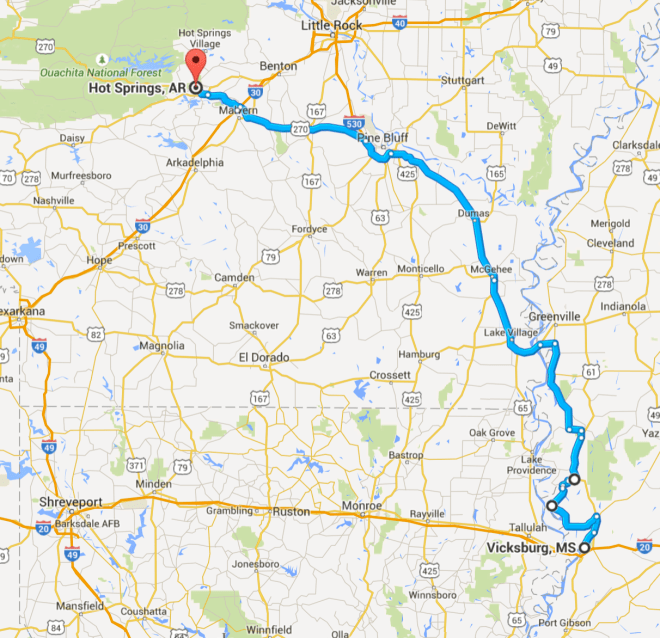 Day 50 Route