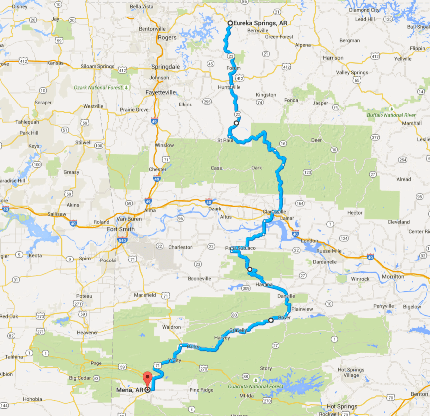 Day 53 Route