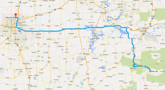 Day 54 Route