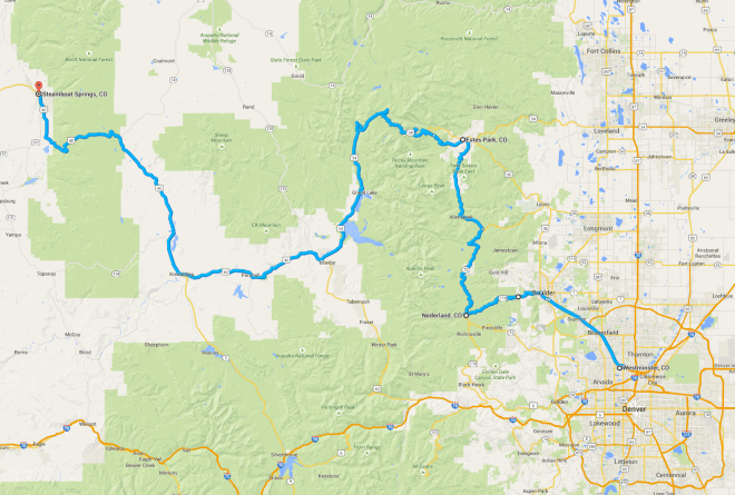 Day 59 Route