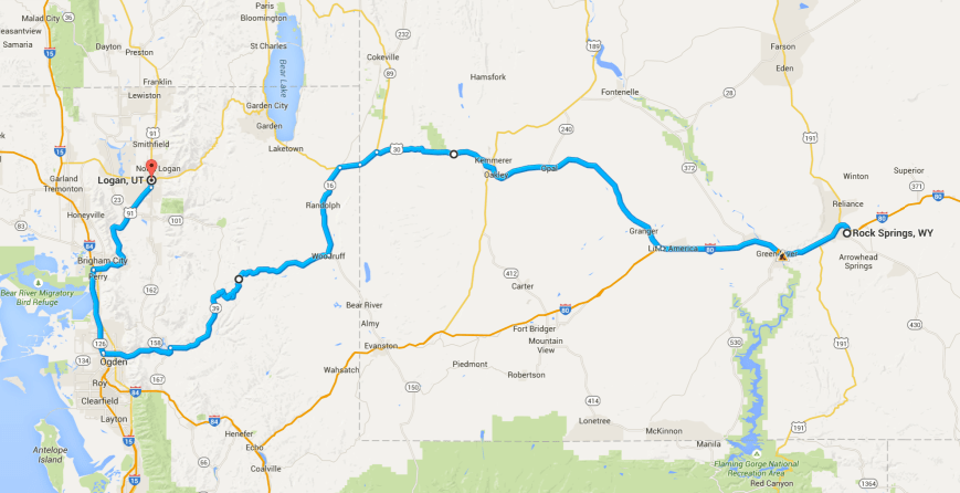Day 61 Route