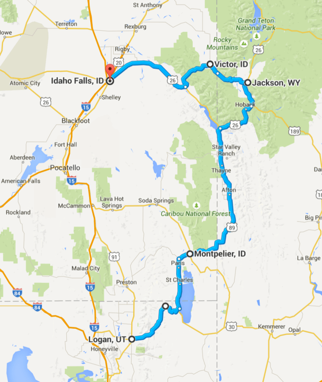 Day 62 Route