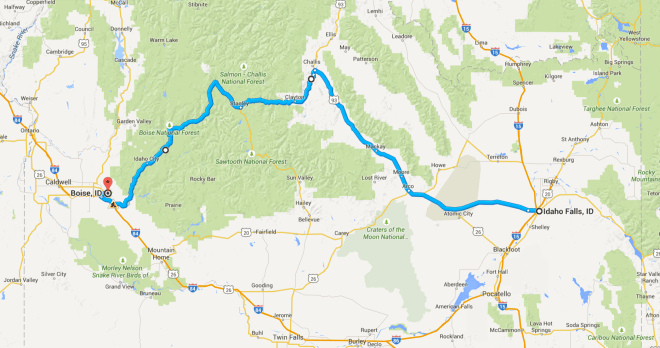 Day 63 Route