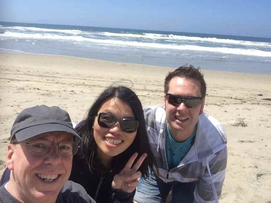 Beach time with mi amigos