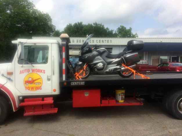 Unhappy motorcycle