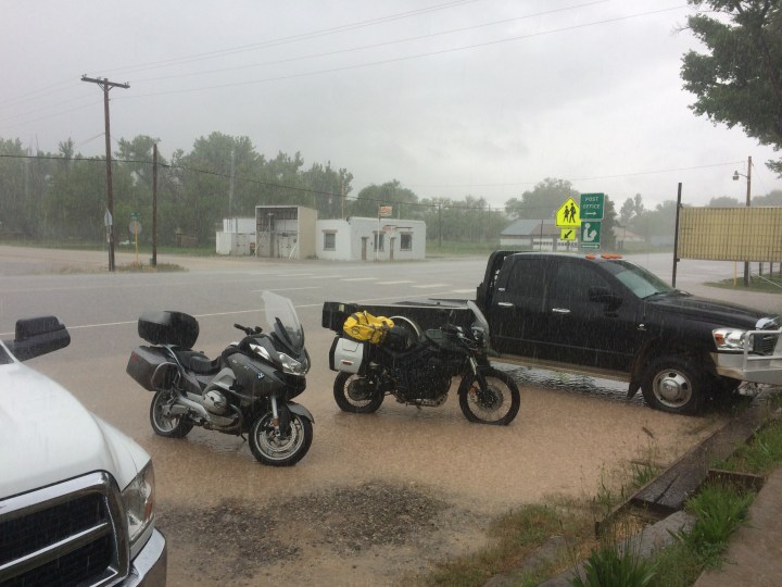 Rain in Maybell, CO