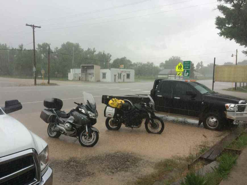 Rain in Maybell, CO