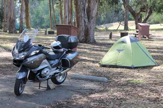Morro Bay State Park campsite