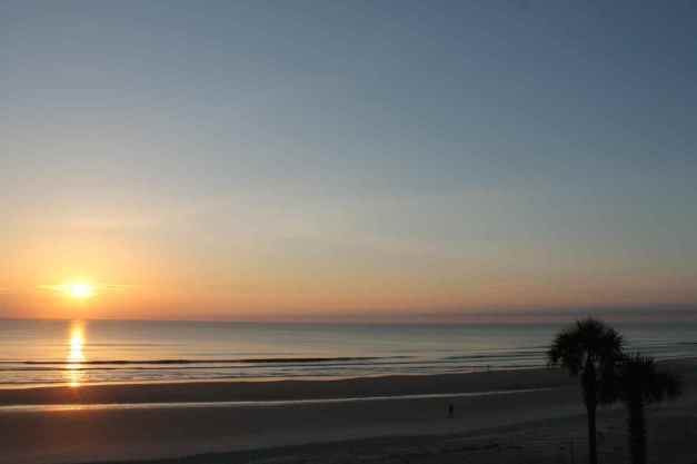 Sunrise over Daytona Beach, Florida
