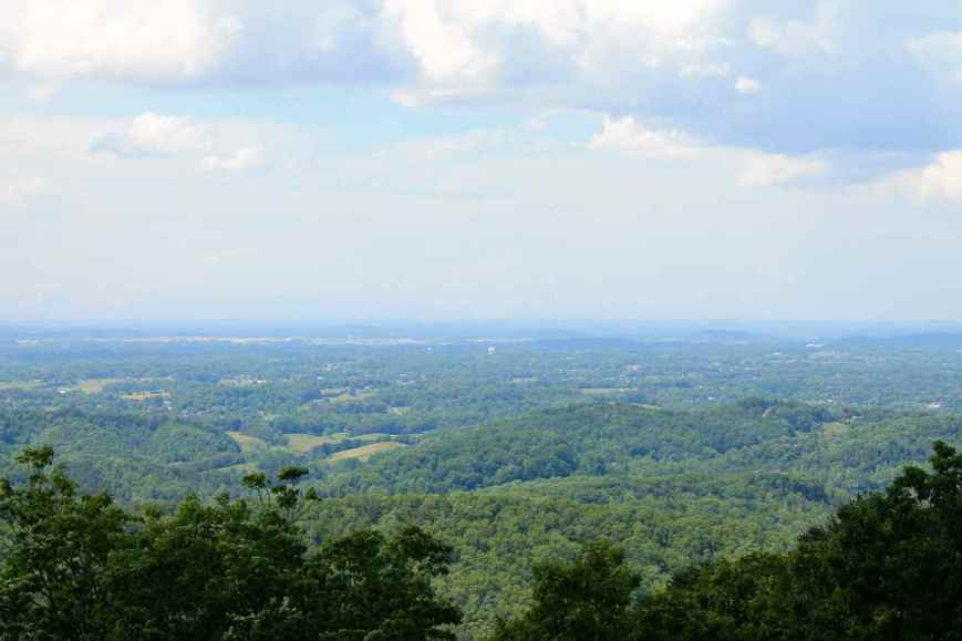 Foothills Parkway looking west