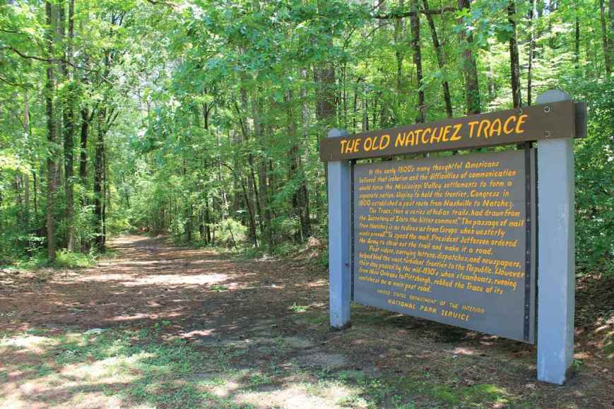 Section of the Old Natchez Trace