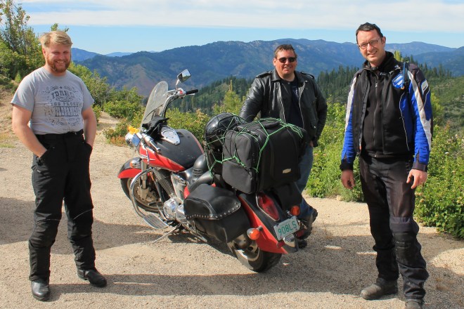 Saskatchewan residents Eric, Paul and Mike.