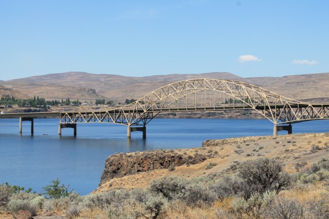 Vantage Bridge over Columbia River