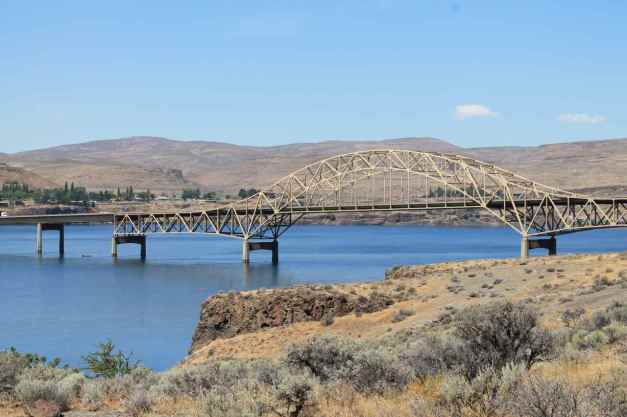 Vantage Bridge over Columbia River