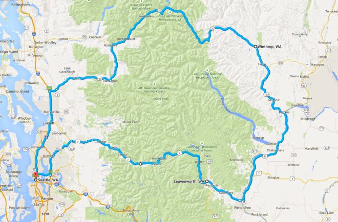 Day's Route