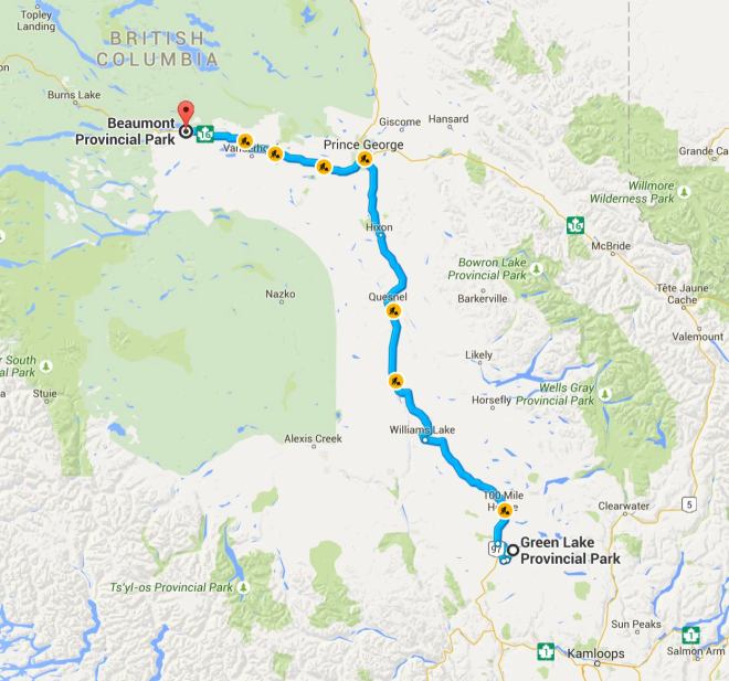 Day 2 Route