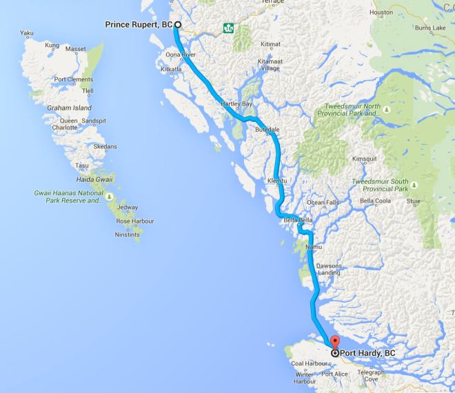 Day 6 - Ferry through Inside Passage