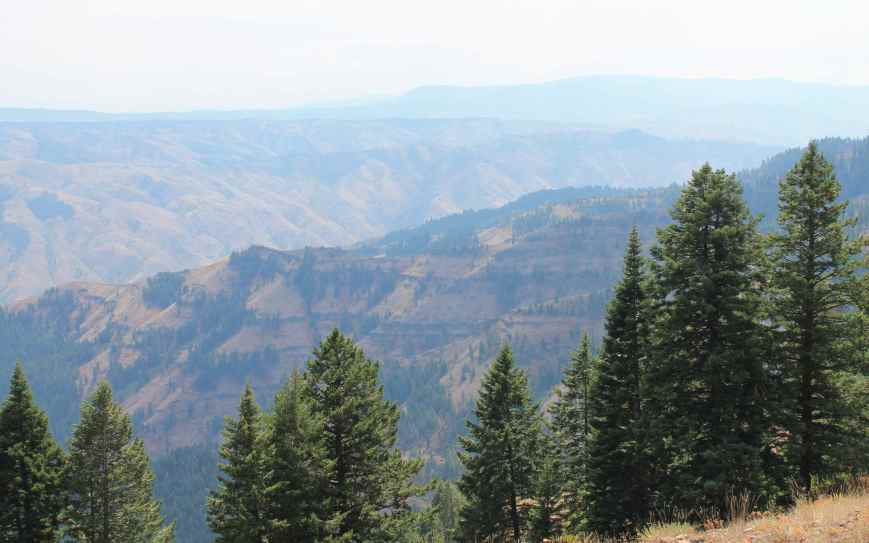 View from Hells Canyon Overlook