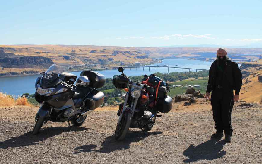 Columbia River and the Biggs Rapid Bridge