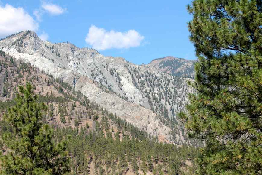 View south of Cache Creek on Hwy 1