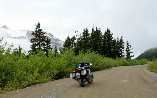 Granduc Road heading to Salmon Glacier
